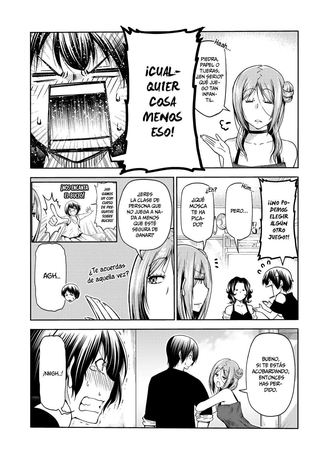 Grand Blue Capitulo 77: pelea de gatas página 14