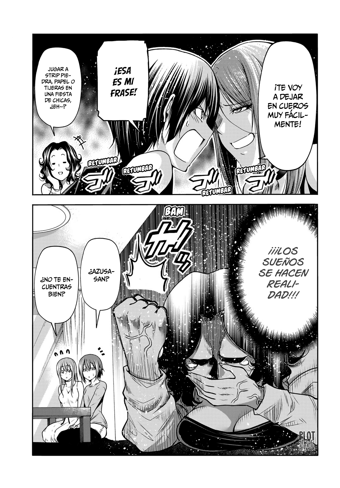 Grand Blue Capitulo 77: pelea de gatas página 16
