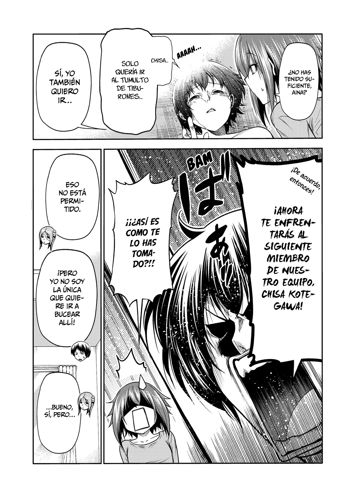 Grand Blue Capitulo 77: pelea de gatas página 22