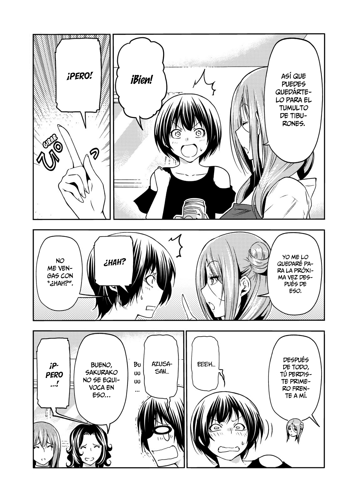 Grand Blue Capitulo 77: pelea de gatas página 31