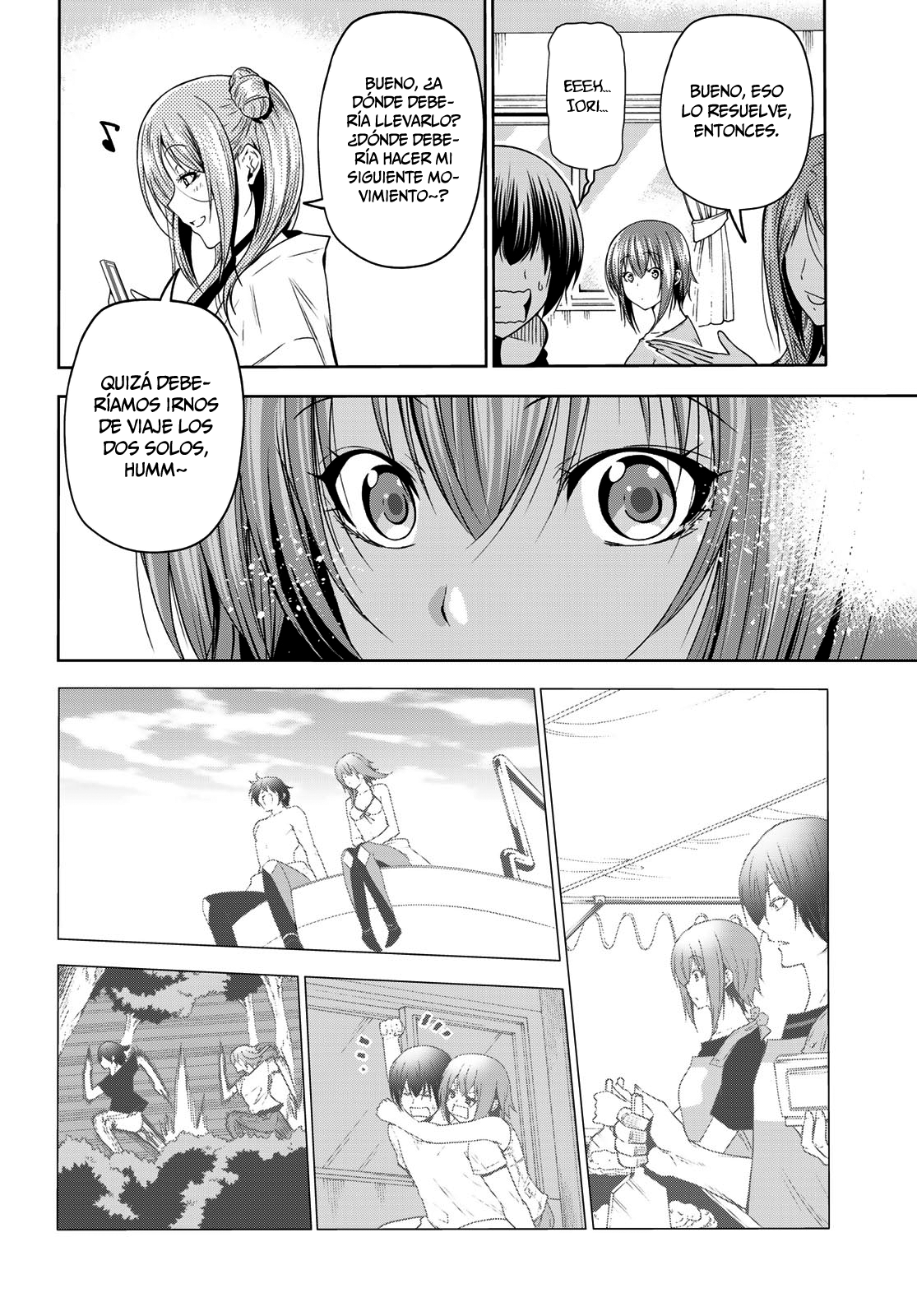 Grand Blue Capitulo 77: pelea de gatas página 32