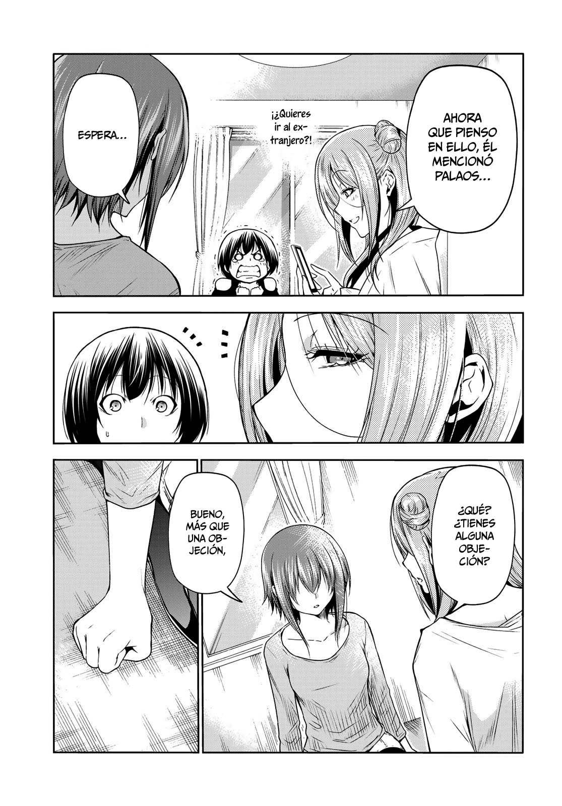 Grand Blue Capitulo 77: pelea de gatas página 35