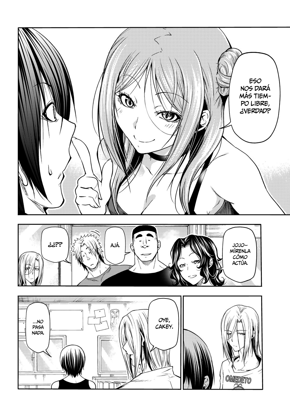 Grand Blue Capitulo 77: pelea de gatas página 5