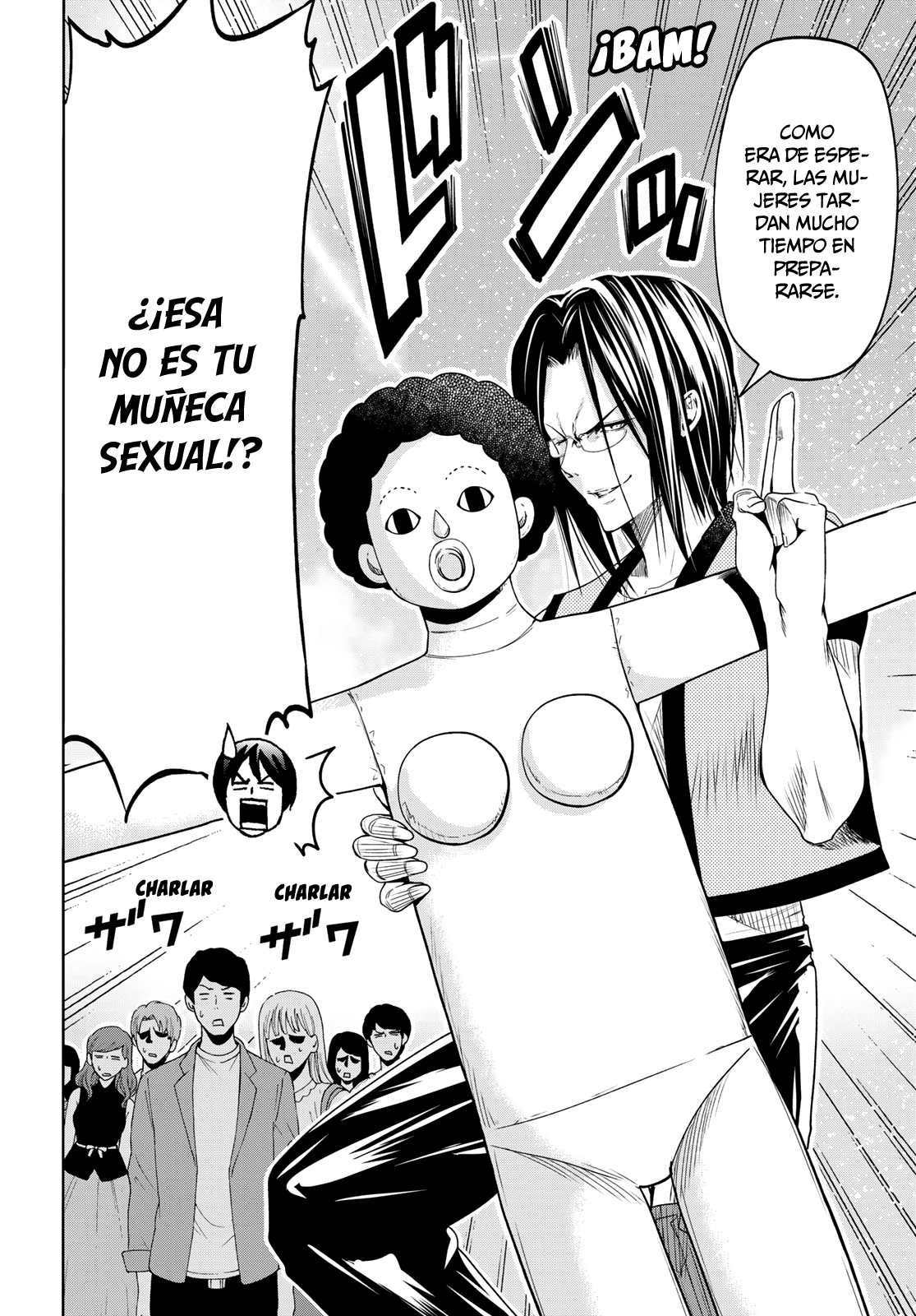 Grand Blue Capitulo 78: Parque de atracciones página 15