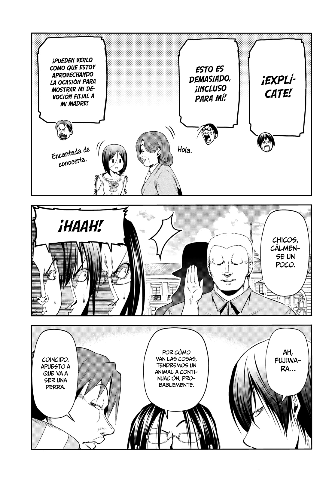 Grand Blue Capitulo 78: Parque de atracciones página 18