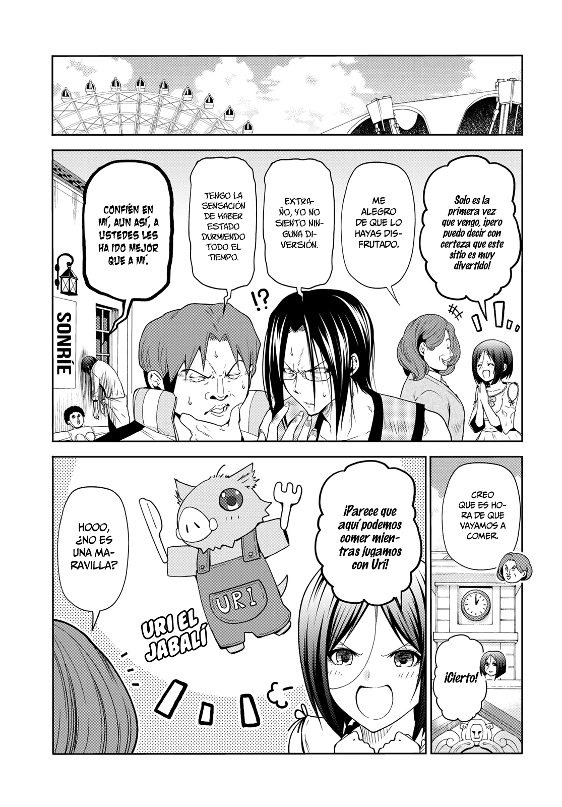 Grand Blue Capitulo 78: Parque de atracciones página 34