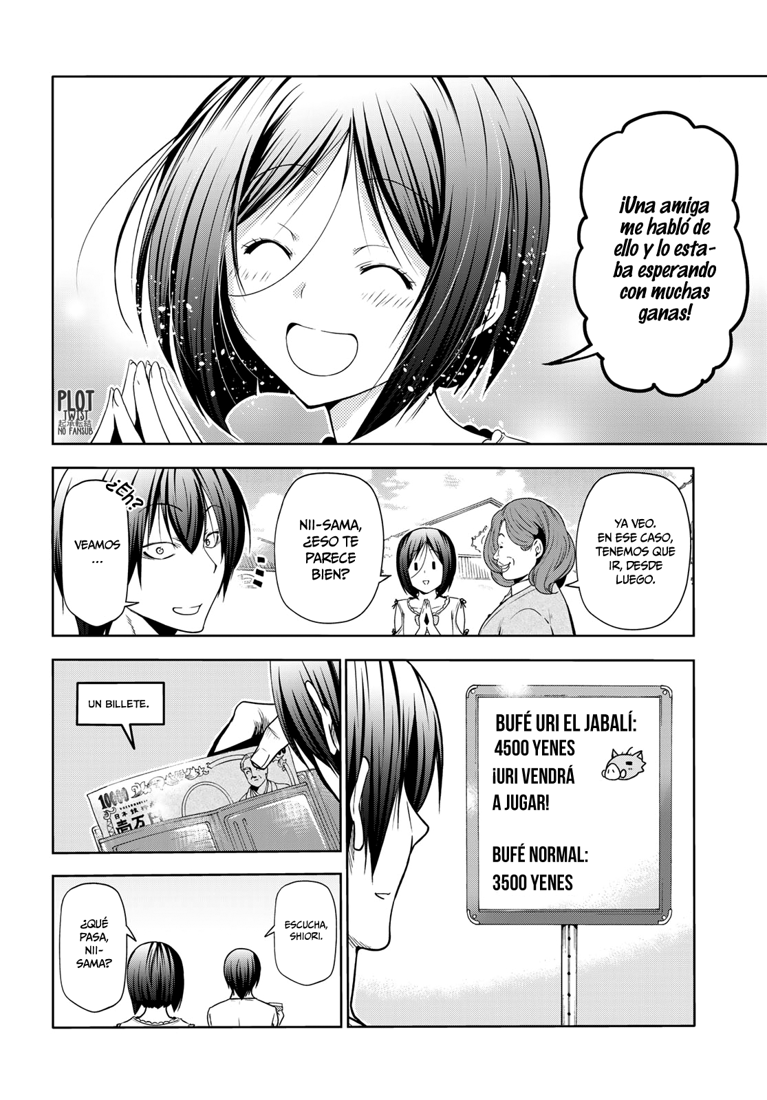 Grand Blue Capitulo 78: Parque de atracciones página 35