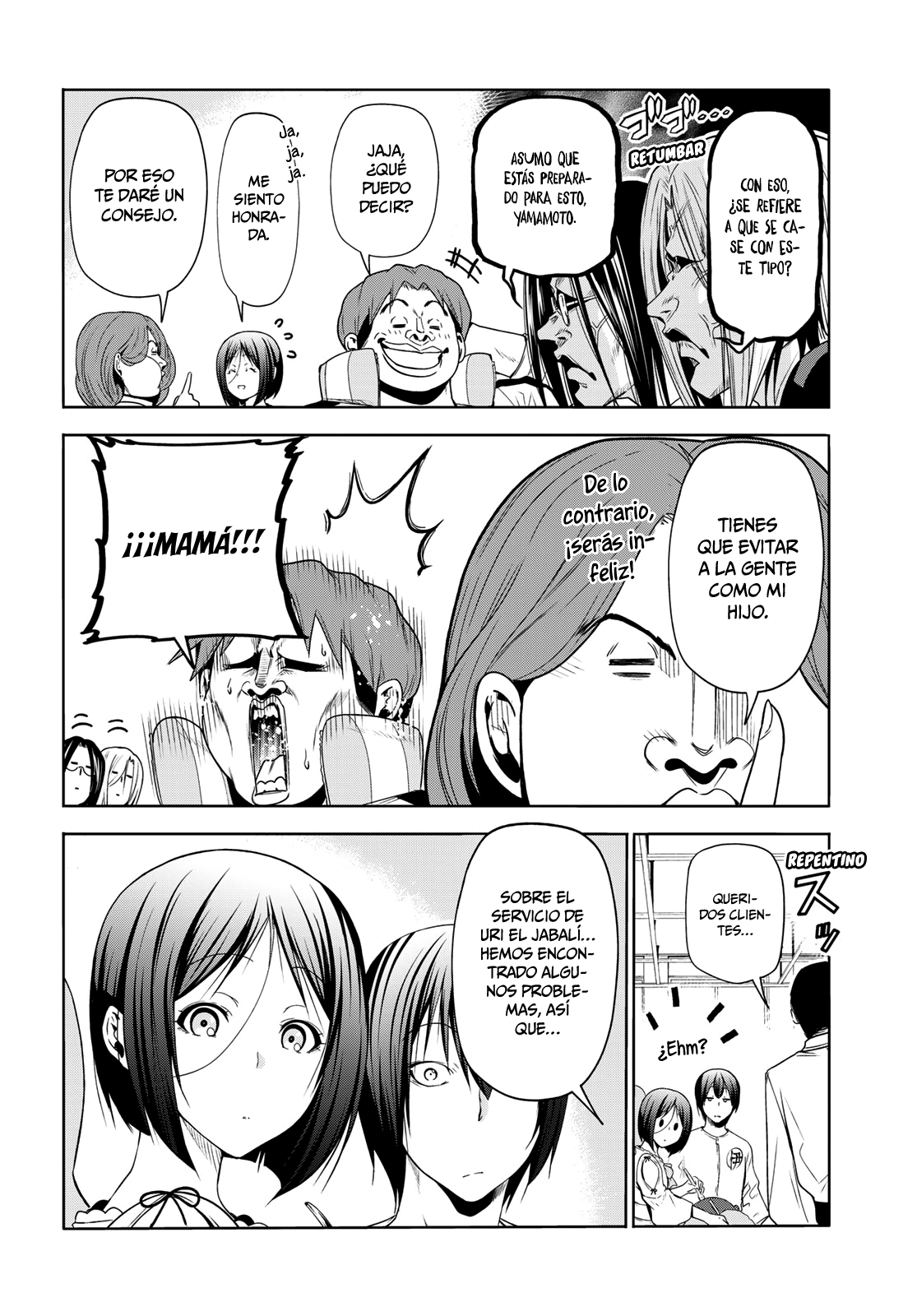 Grand Blue Capitulo 78: Parque de atracciones página 39