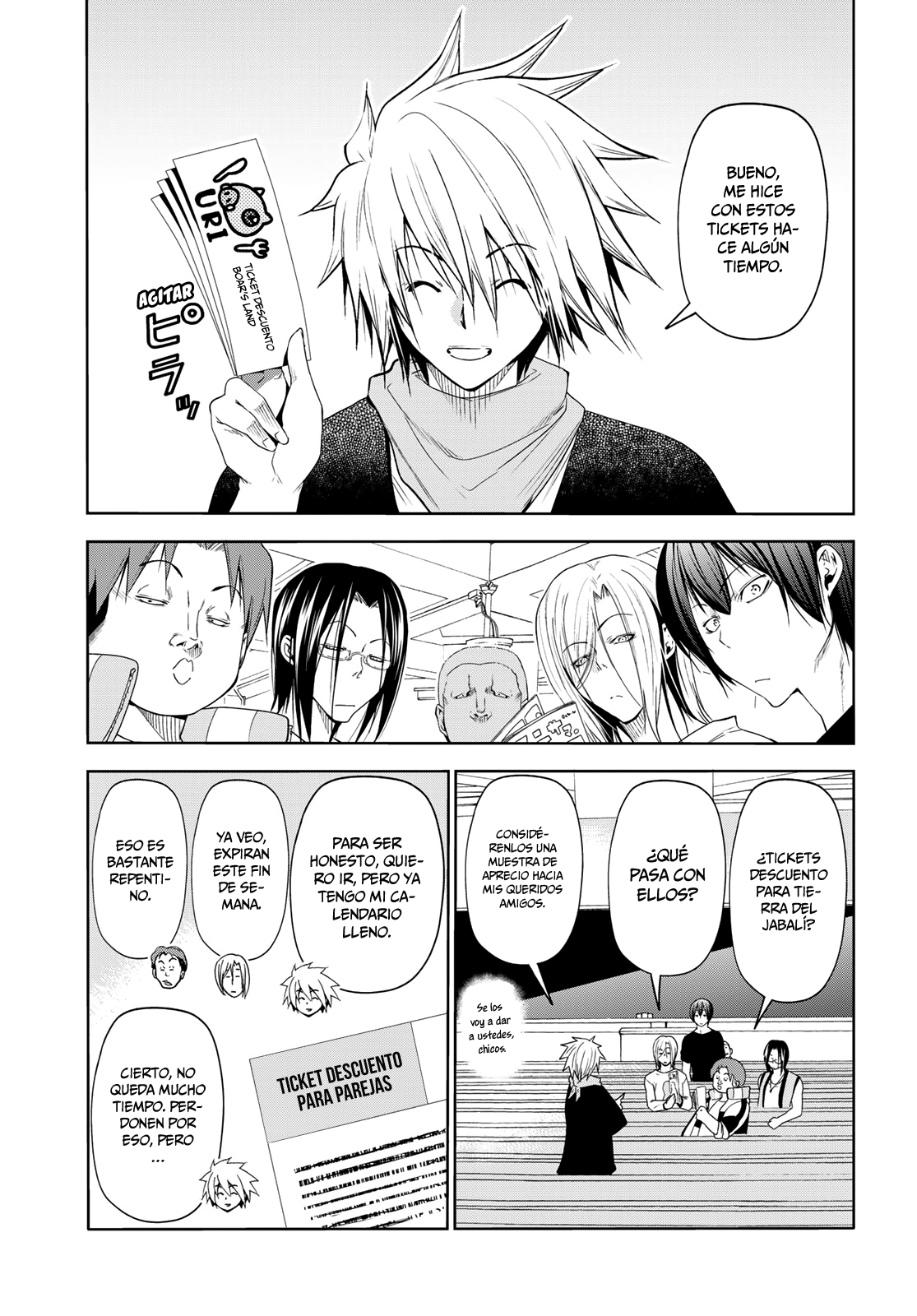 Grand Blue Capitulo 78: Parque de atracciones página 4