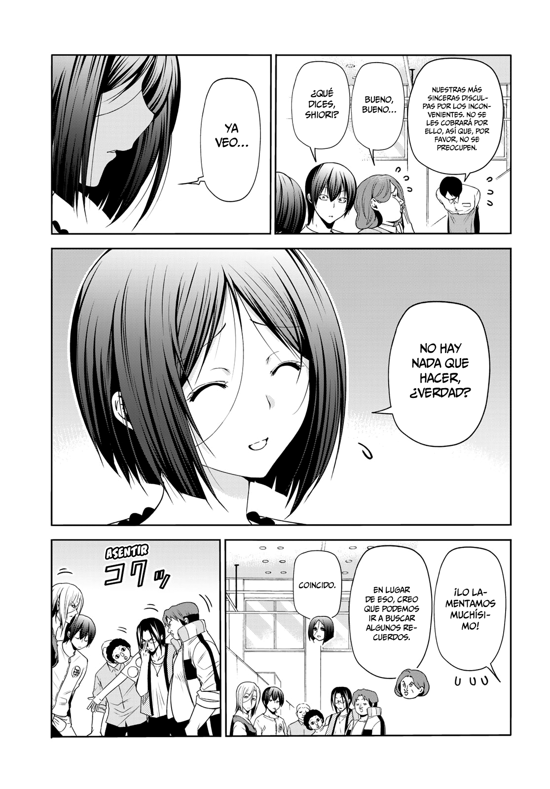 Grand Blue Capitulo 78: Parque de atracciones página 40