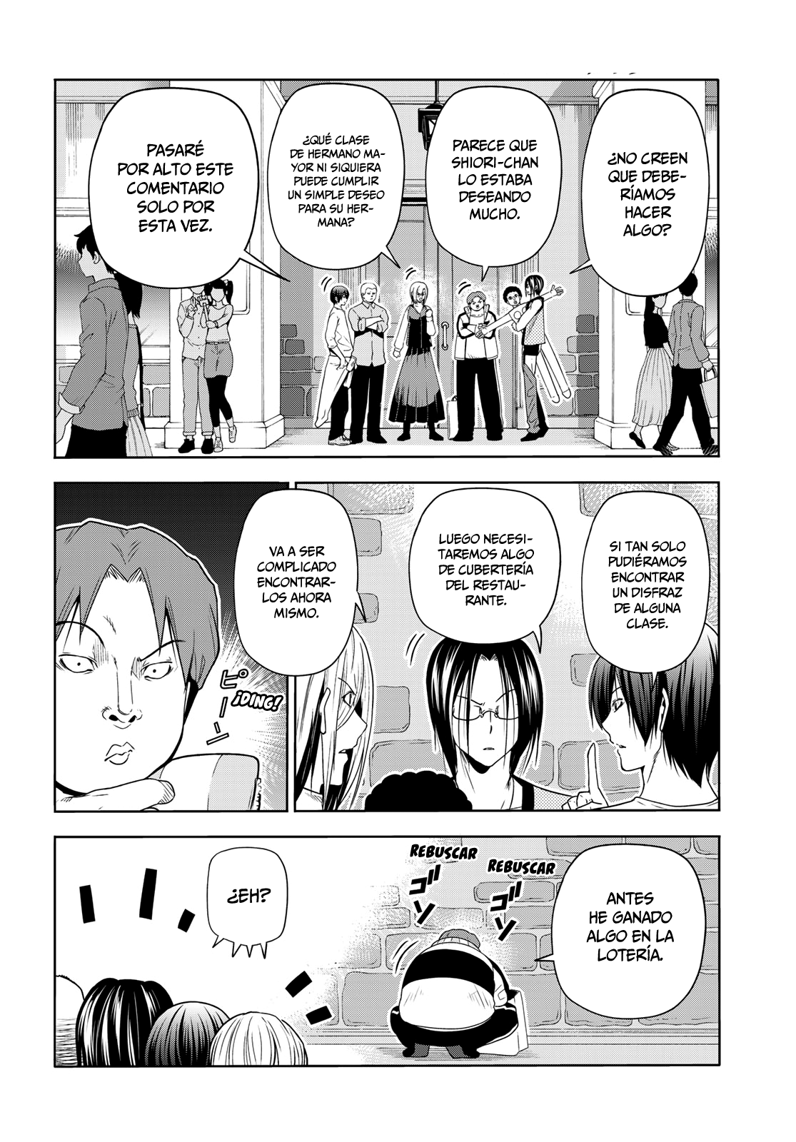Grand Blue Capitulo 78: Parque de atracciones página 41