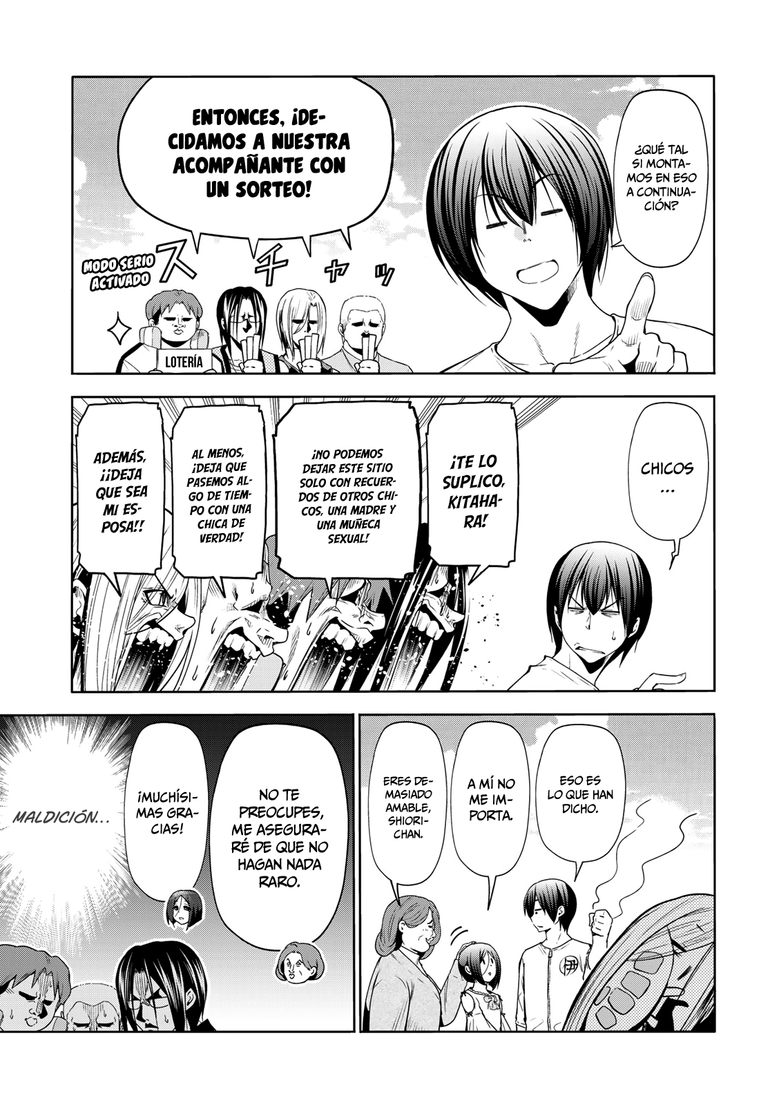 Grand Blue Capitulo 78: Parque de atracciones página 46
