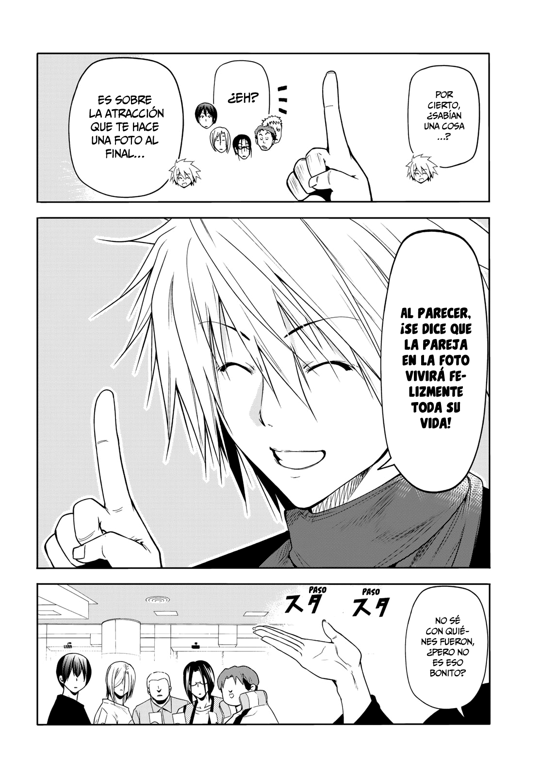 Grand Blue Capitulo 78: Parque de atracciones página 51