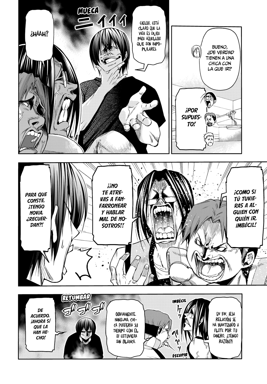Grand Blue Capitulo 78: Parque de atracciones página 7