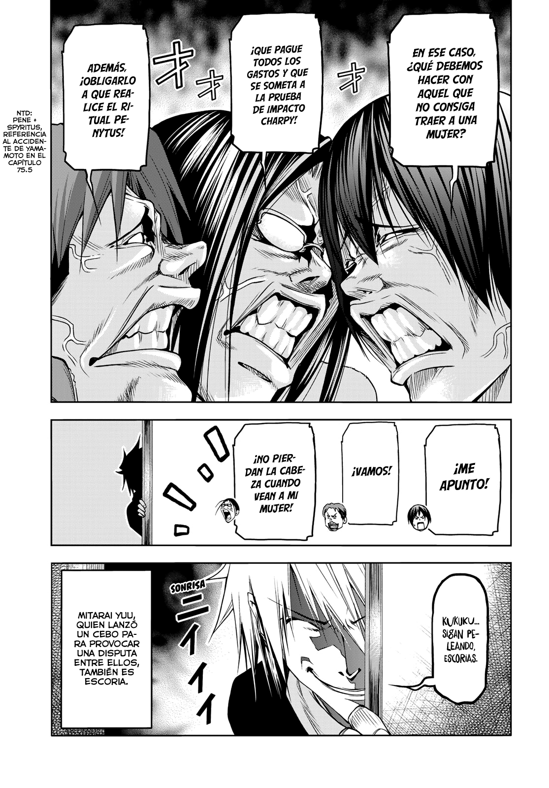 Grand Blue Capitulo 78: Parque de atracciones página 8