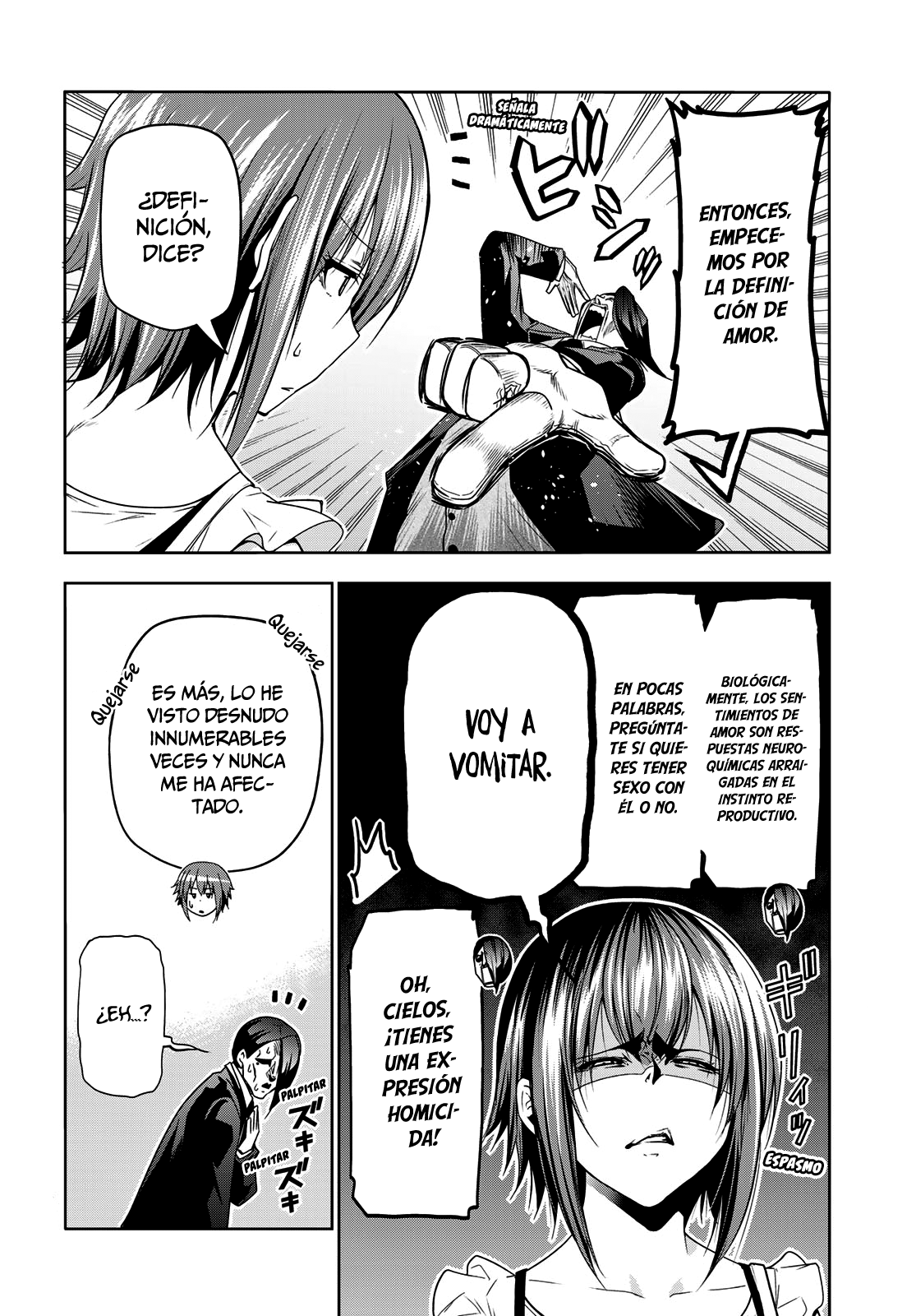 Grand Blue Capitulo 79: sala de consejería blanca página 15