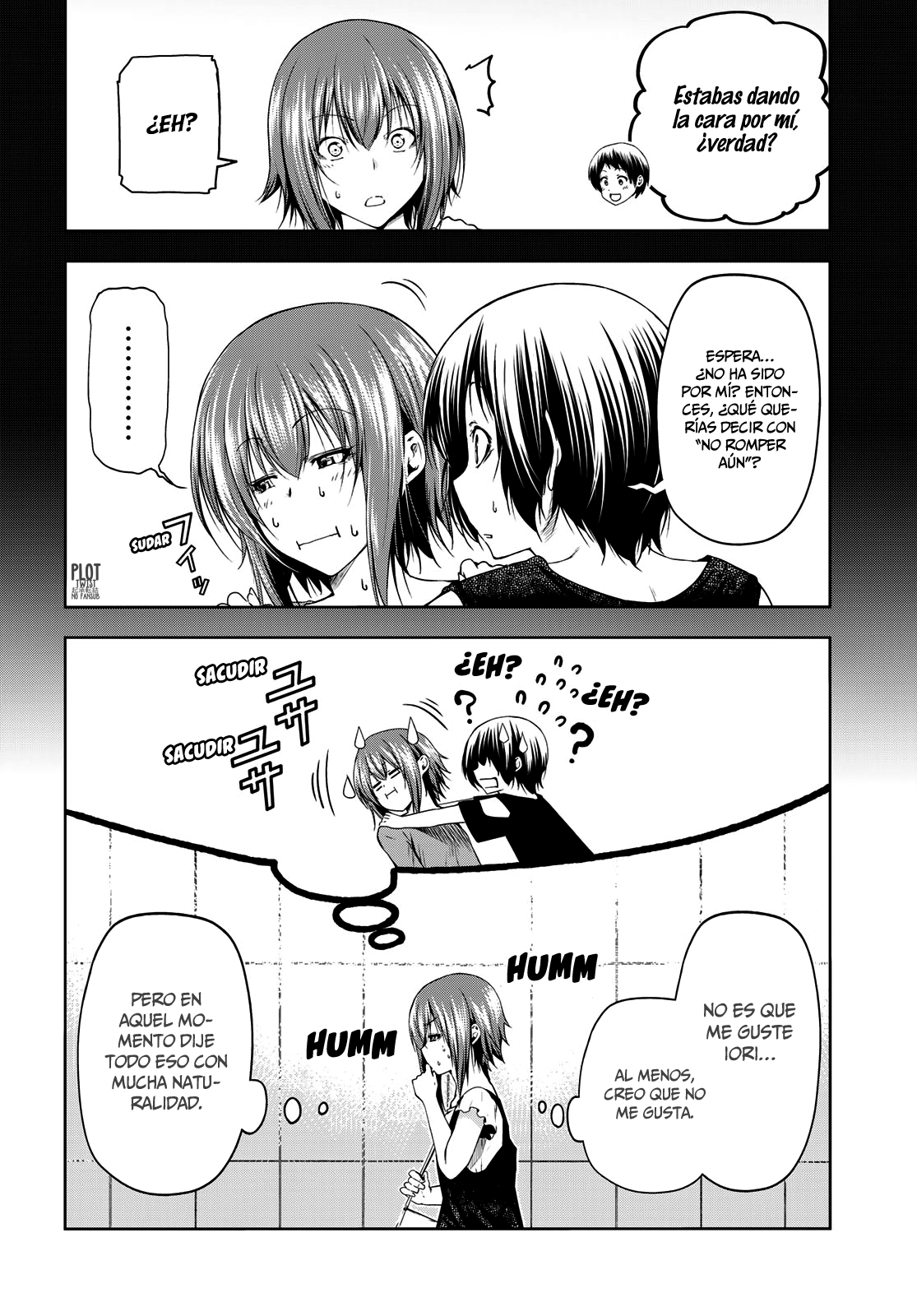 Grand Blue Capitulo 79: sala de consejería blanca página 2