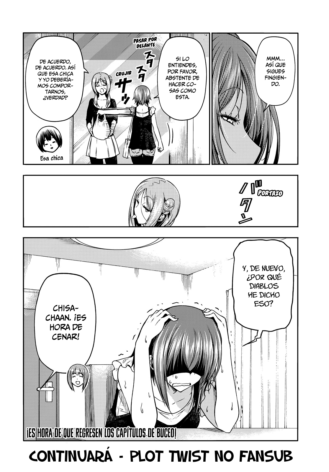 Grand Blue Capitulo 79: sala de consejería blanca página 24
