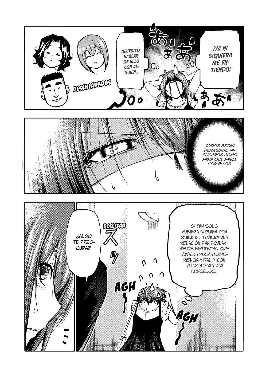 Grand Blue Capitulo 79: sala de consejería blanca página 3