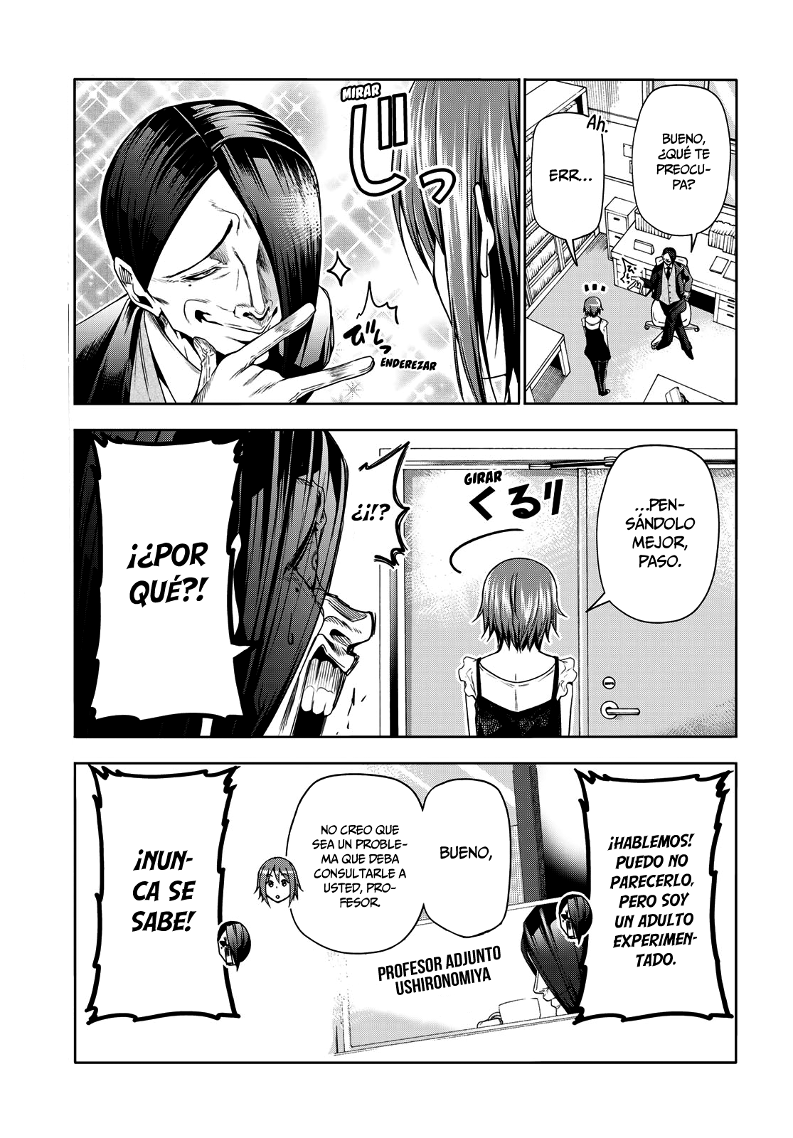 Grand Blue Capitulo 79: sala de consejería blanca página 6