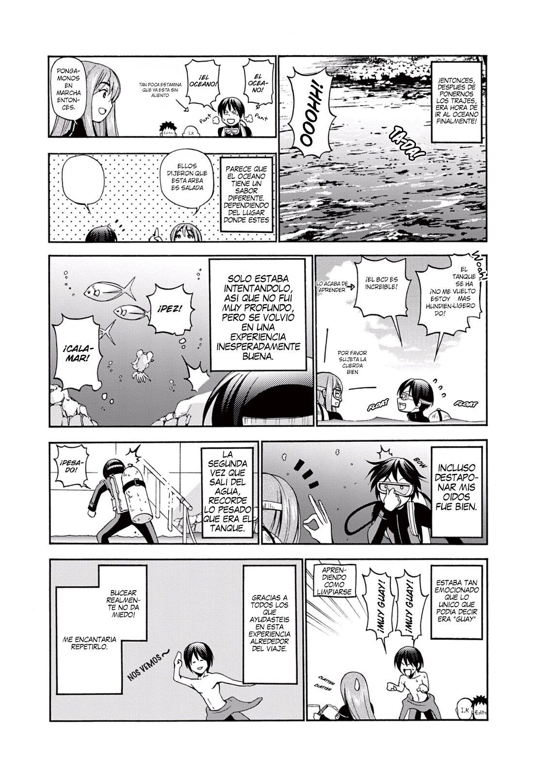Grand Blue Capitulo 8.5 página 18