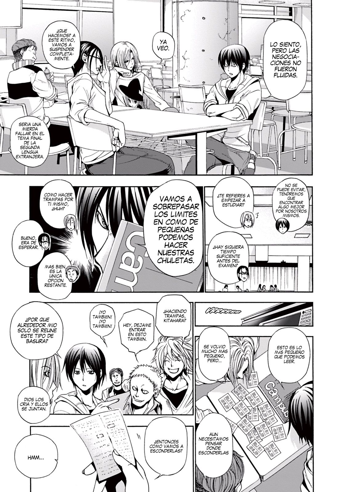 Grand Blue Capitulo 8.5 página 4