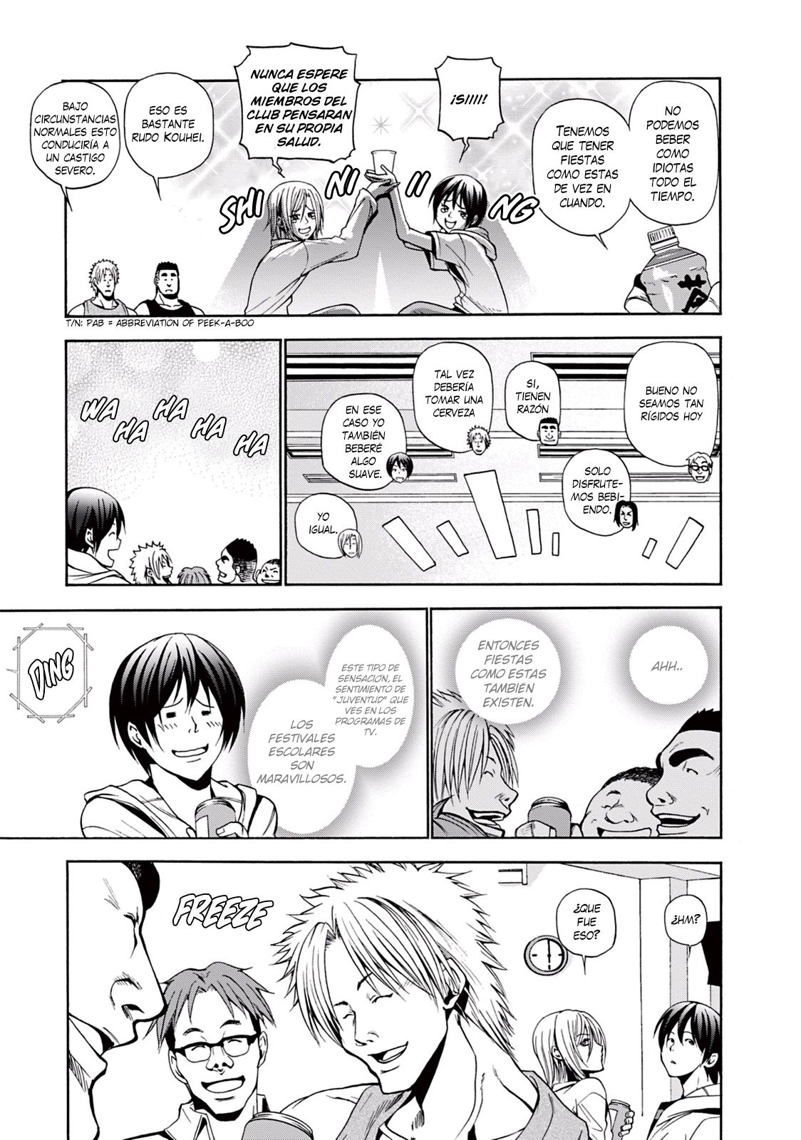 Grand Blue Capitulo 8 página 8
