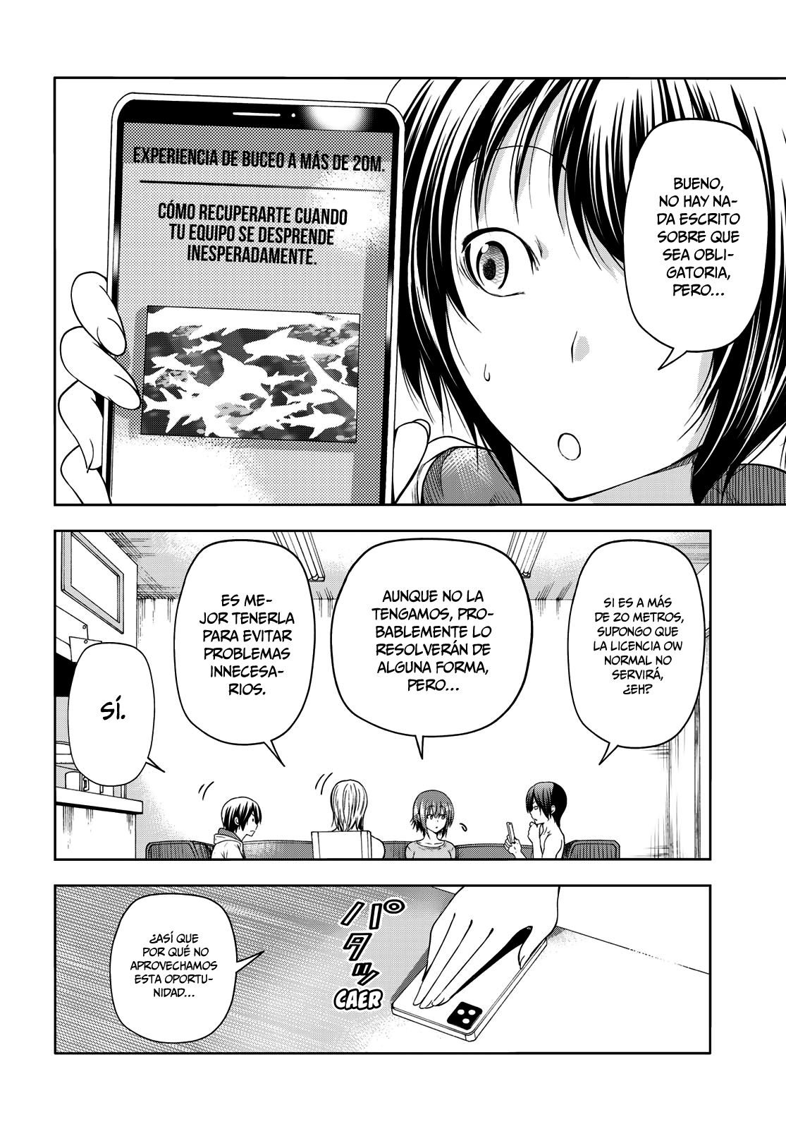 Grand Blue Capitulo 80: ¡Avance! página 10