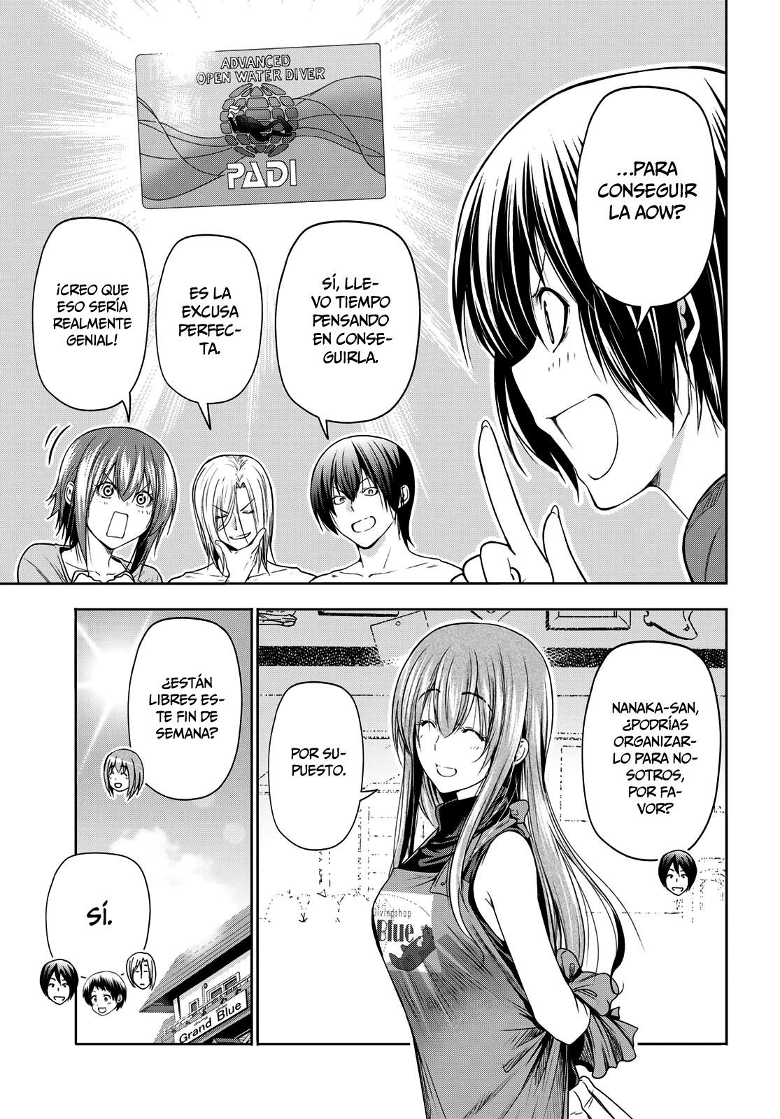 Grand Blue Capitulo 80: ¡Avance! página 11