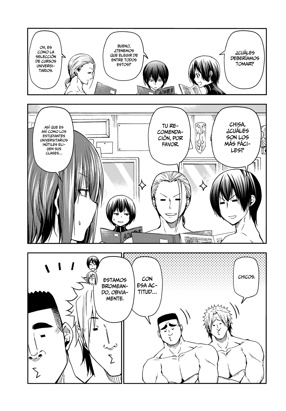 Grand Blue Capitulo 80: ¡Avance! página 15