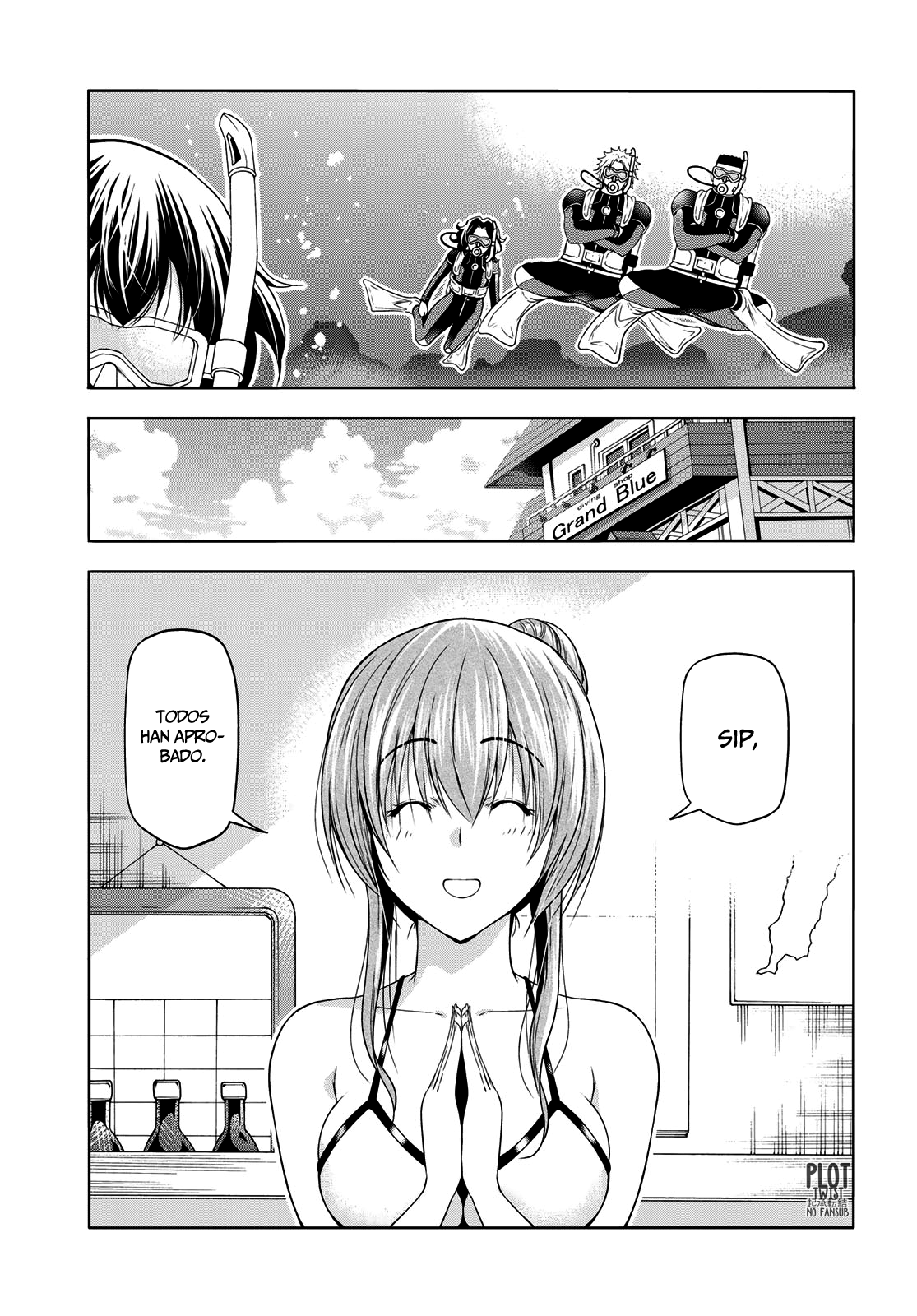 Grand Blue Capitulo 80: ¡Avance! página 19