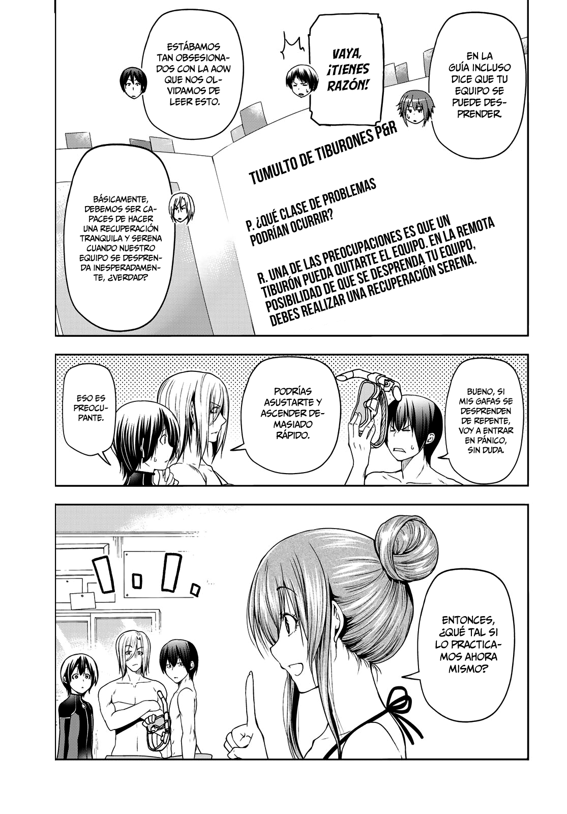 Grand Blue Capitulo 80: ¡Avance! página 23
