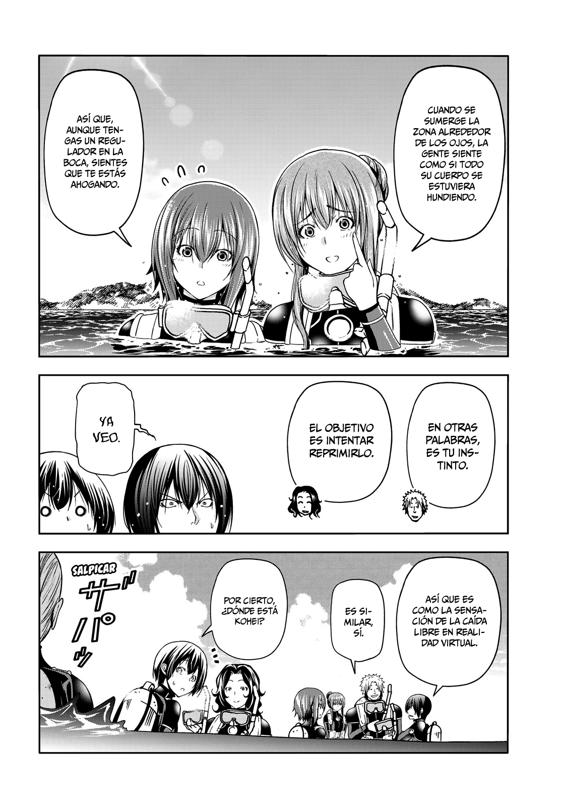 Grand Blue Capitulo 80: ¡Avance! página 28