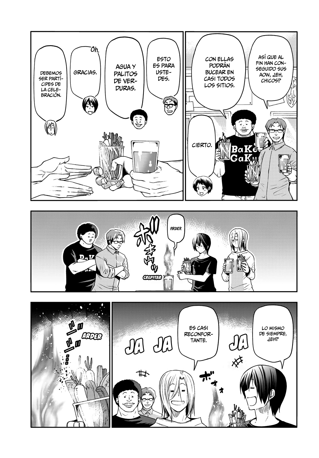 Grand Blue Capitulo 80: ¡Avance! página 35