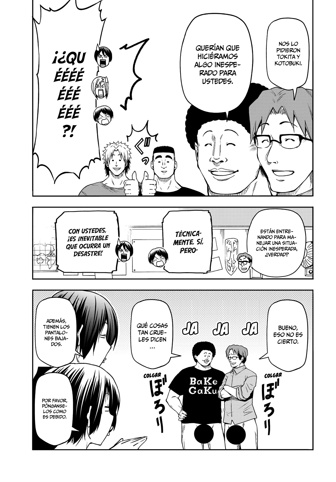 Grand Blue Capitulo 80: ¡Avance! página 37
