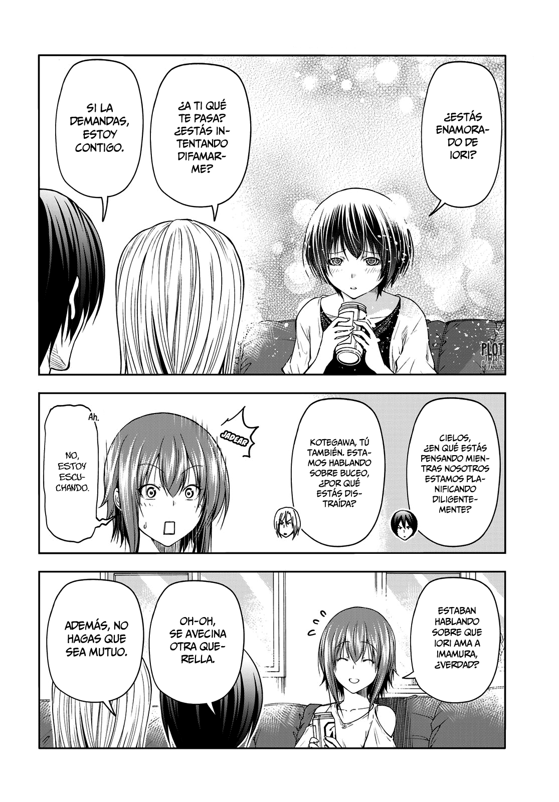Grand Blue Capitulo 80: ¡Avance! página 4