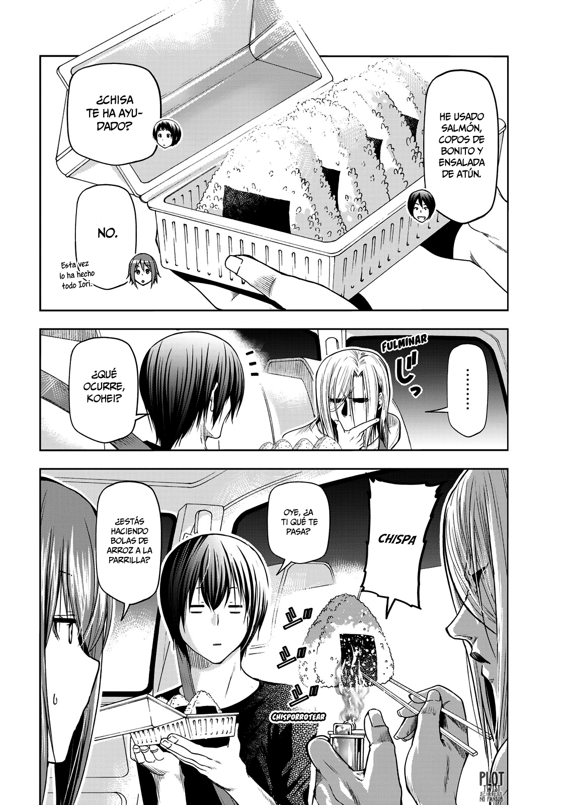 Grand Blue Capitulo 81: tumulto de tiburones página 10