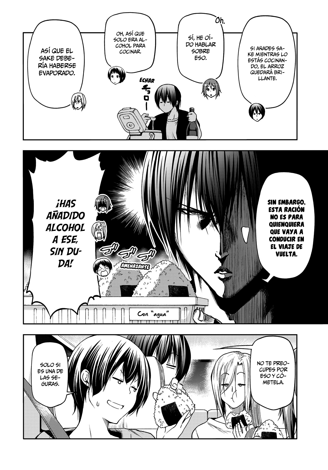 Grand Blue Capitulo 81: tumulto de tiburones página 12