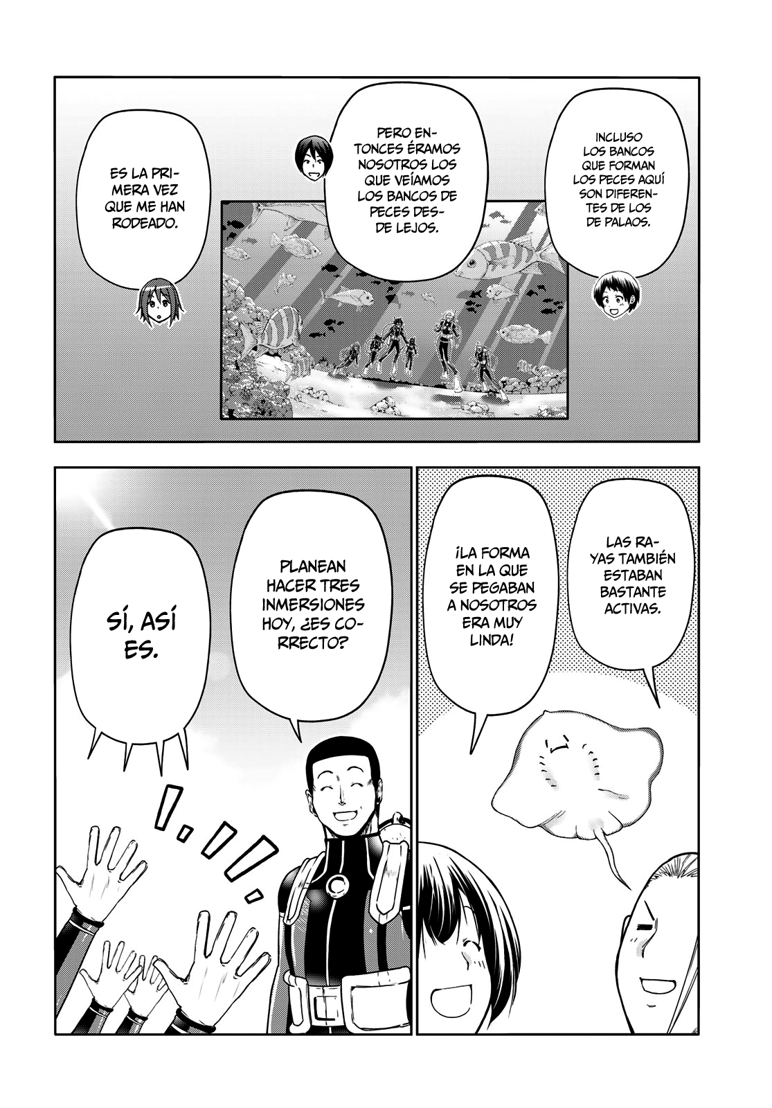 Grand Blue Capitulo 81: tumulto de tiburones página 27