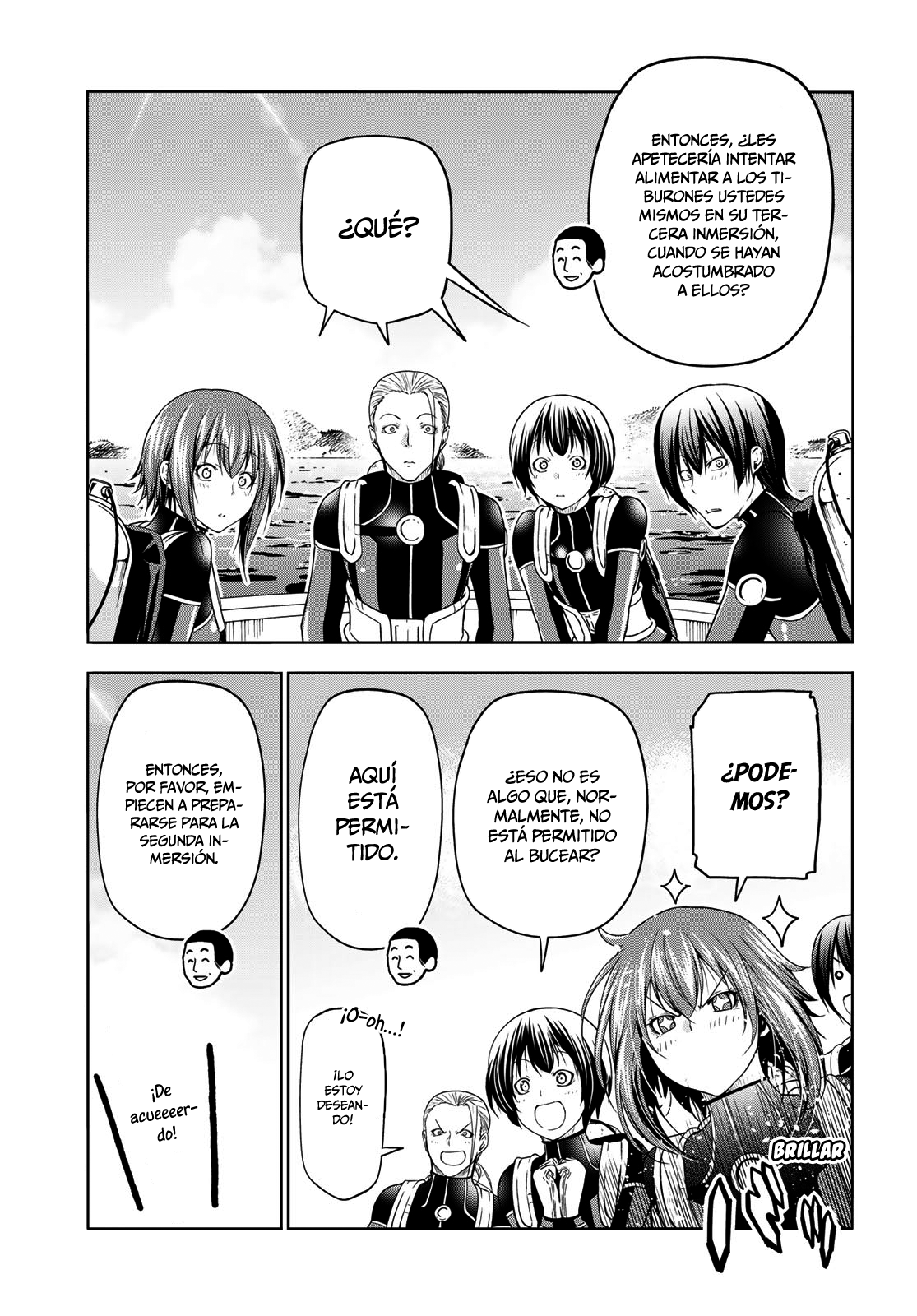 Grand Blue Capitulo 81: tumulto de tiburones página 28