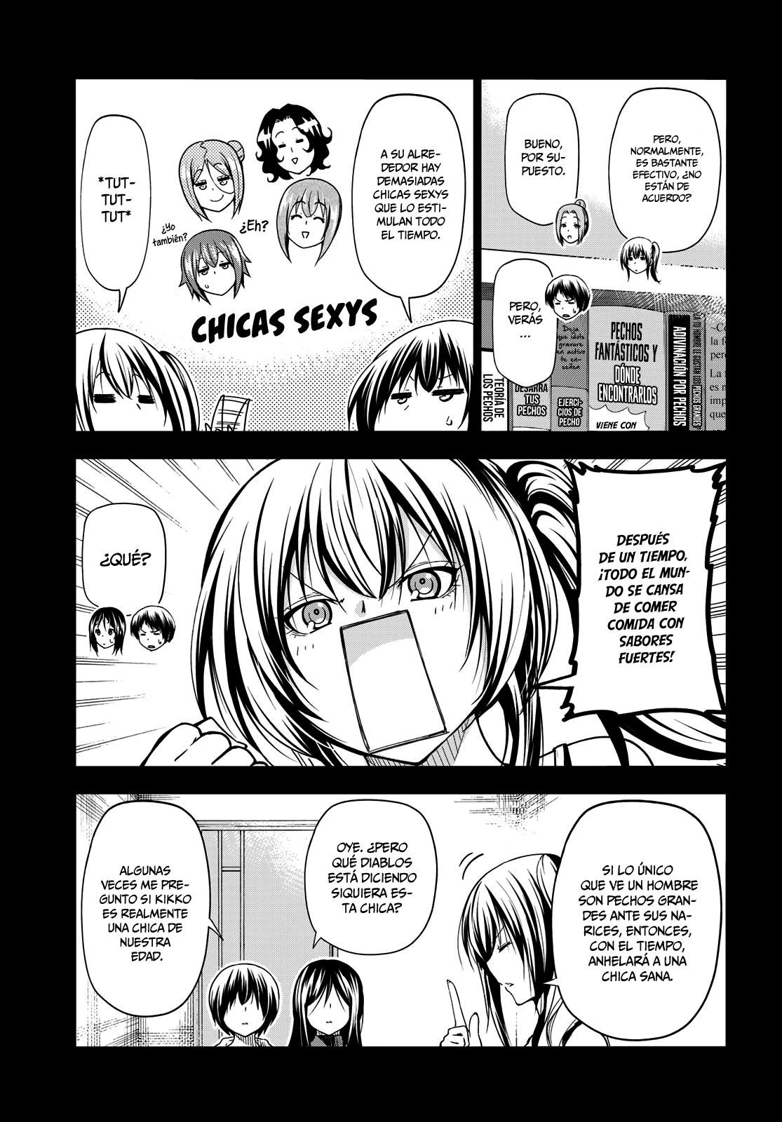 Grand Blue Capitulo 81: tumulto de tiburones página 3