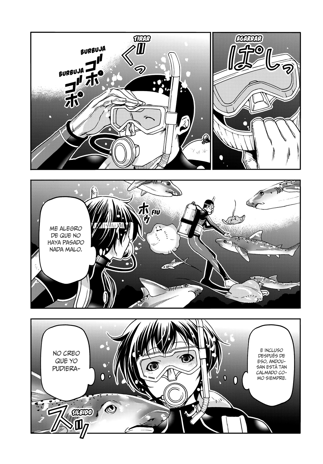Grand Blue Capitulo 81: tumulto de tiburones página 32