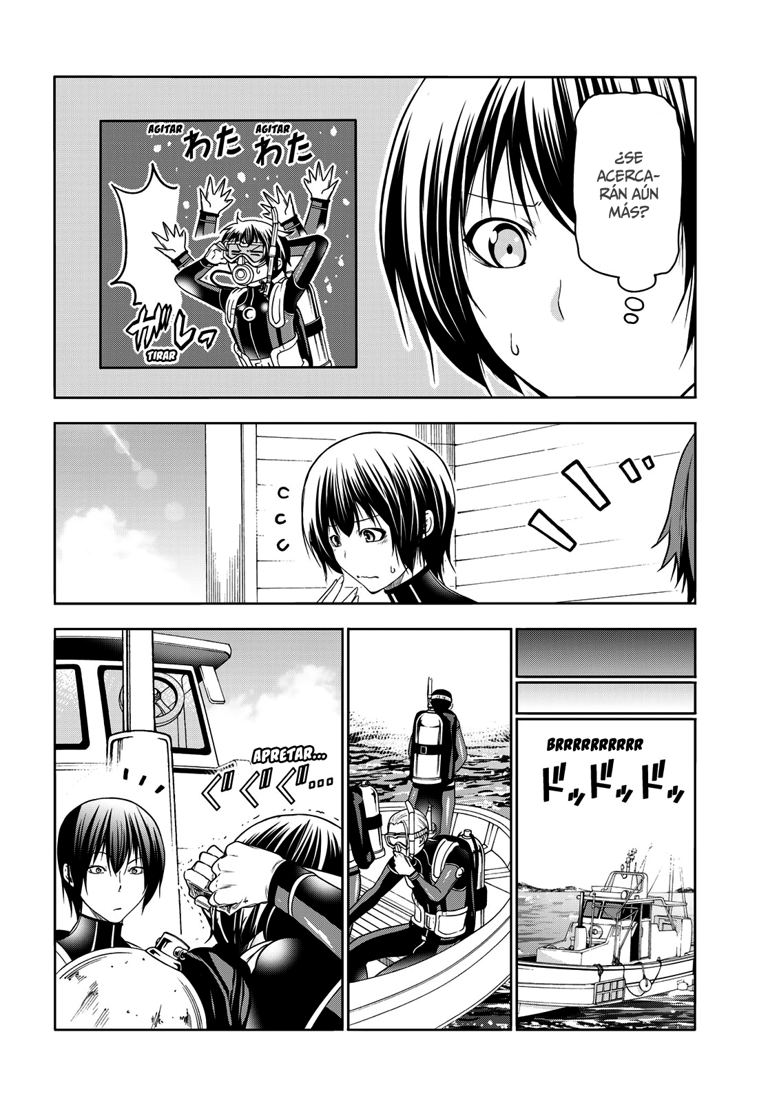 Grand Blue Capitulo 81: tumulto de tiburones página 37