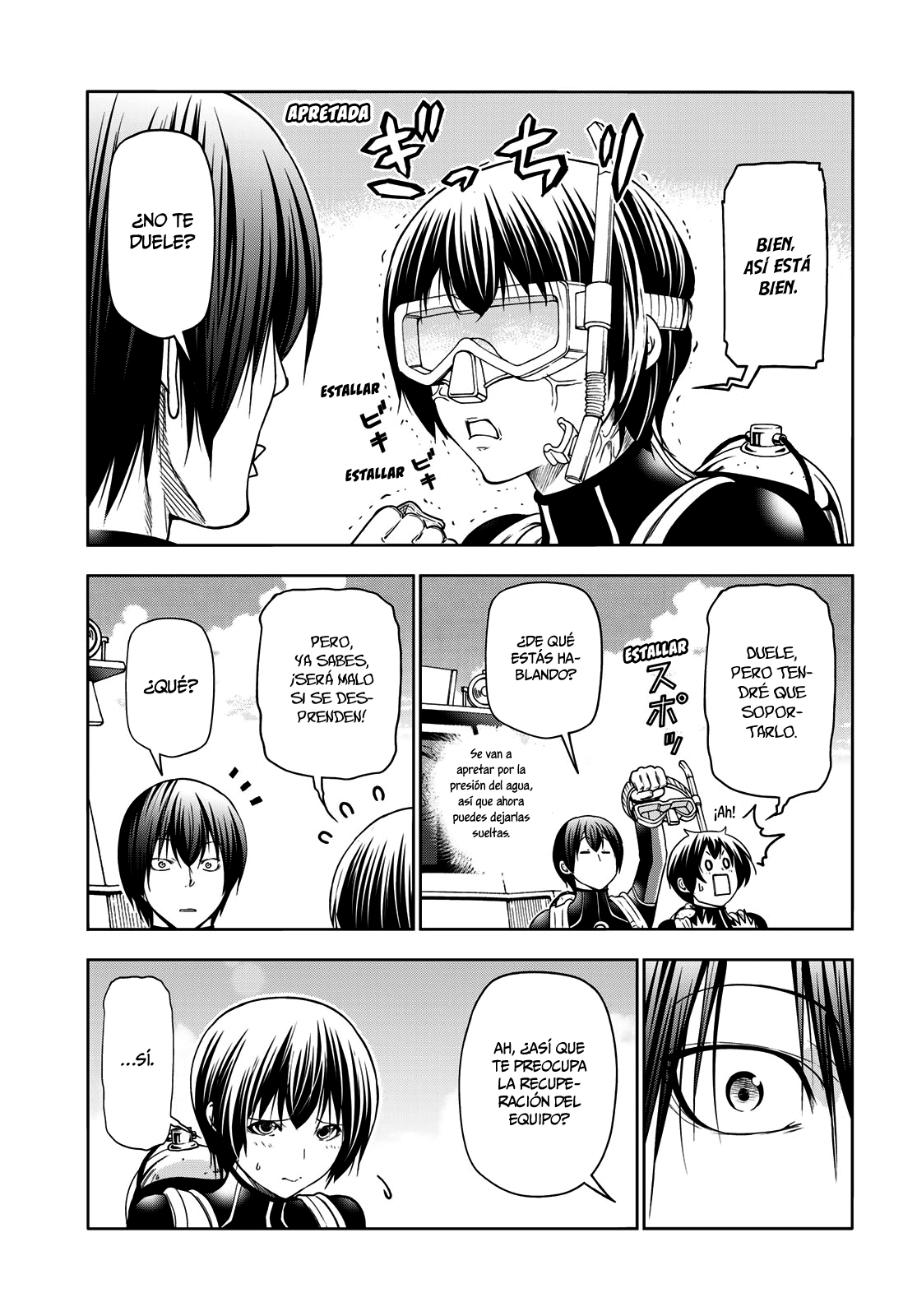 Grand Blue Capitulo 81: tumulto de tiburones página 38