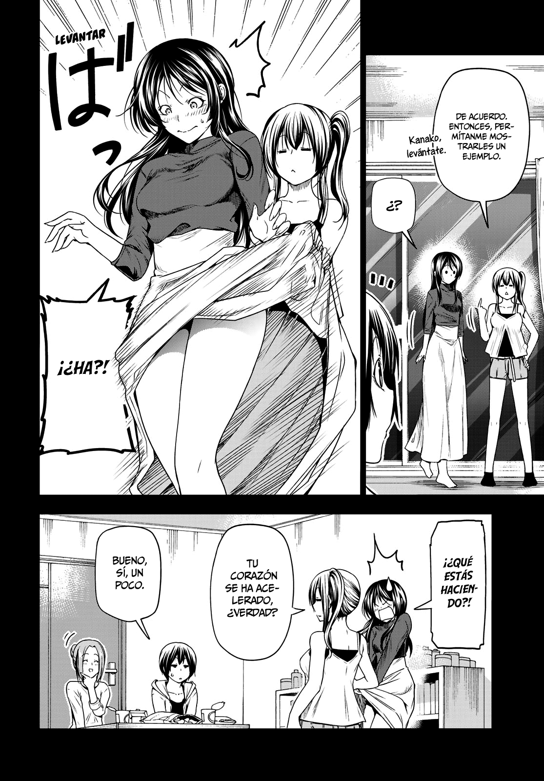 Grand Blue Capitulo 81: tumulto de tiburones página 4