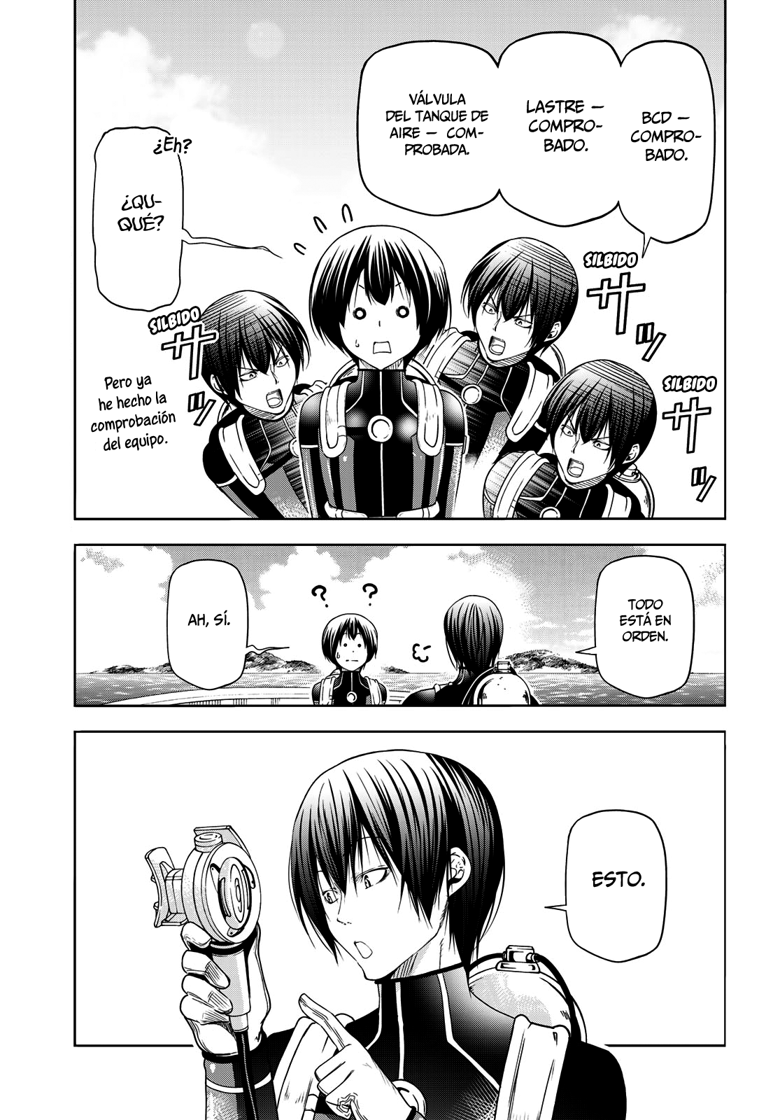 Grand Blue Capitulo 81: tumulto de tiburones página 40