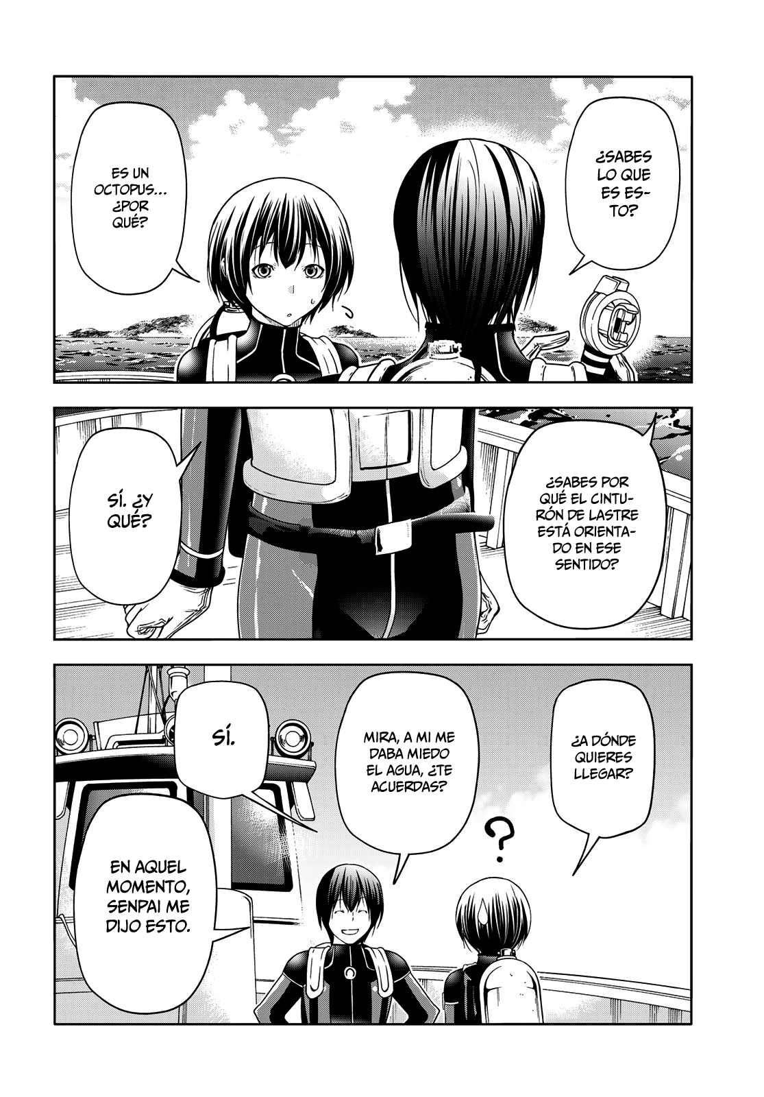 Grand Blue Capitulo 81: tumulto de tiburones página 41