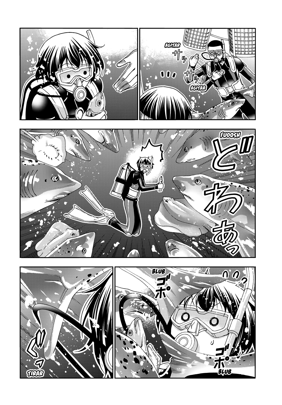 Grand Blue Capitulo 81: tumulto de tiburones página 47