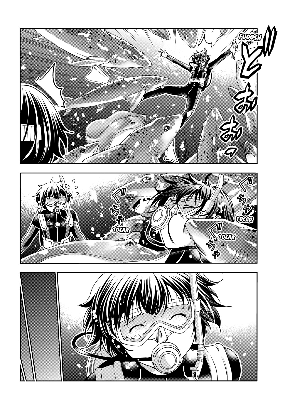 Grand Blue Capitulo 81: tumulto de tiburones página 51