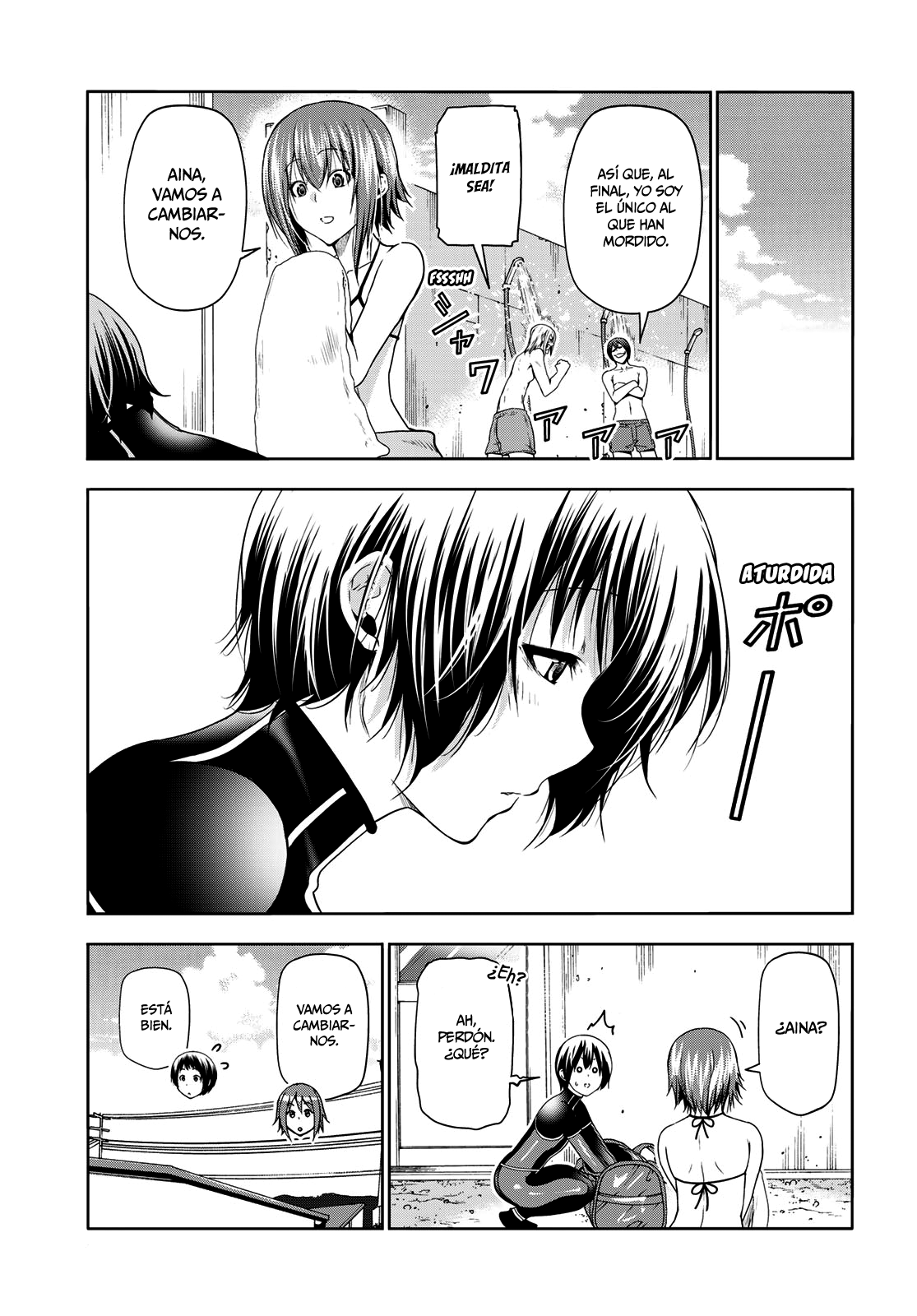 Grand Blue Capitulo 81: tumulto de tiburones página 52